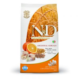Farmina – N&D Low Grain Merluzzo e Arancia Adult Medium