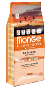 monge grain free anatra