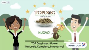 crocchette per cani con proteina di insetti top dog